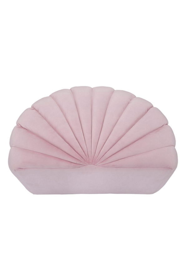 Pouf shell rosa L.80 cm 